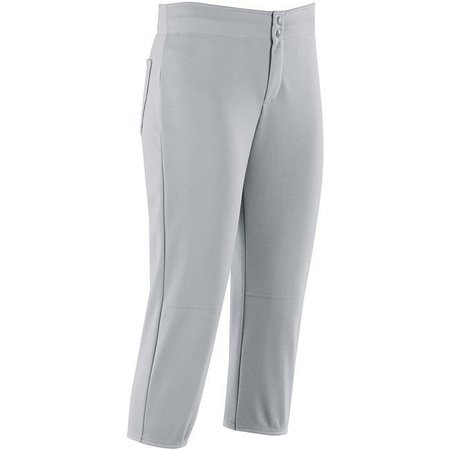 HIGH FIVE High Five 315132.016.2XL Ladies Unbelted Softball Pant; Silver Gray - 2XL 315132.016.2XL